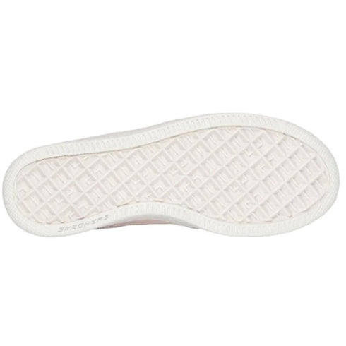 Skechers Sport Court 92 Sheer Shine White Pink Gold
